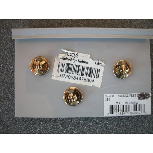 Anne Klein Gold-Tone Chain Necklace With White Floral Pendant,  Bracelet, Earrin - Picture 11 of 11